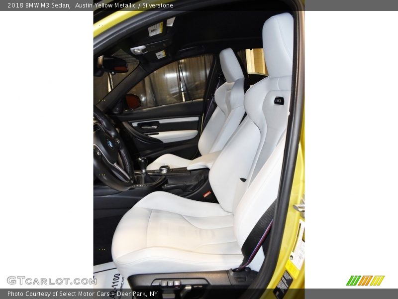 Austin Yellow Metallic / Silverstone 2018 BMW M3 Sedan