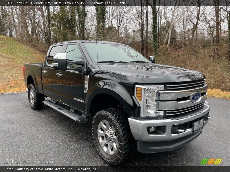 Shadow Black / Black 2018 Ford F250 Super Duty Lariat Crew Cab 4x4