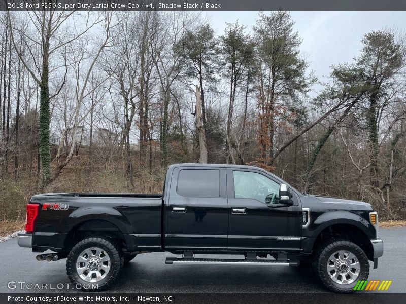 Shadow Black / Black 2018 Ford F250 Super Duty Lariat Crew Cab 4x4