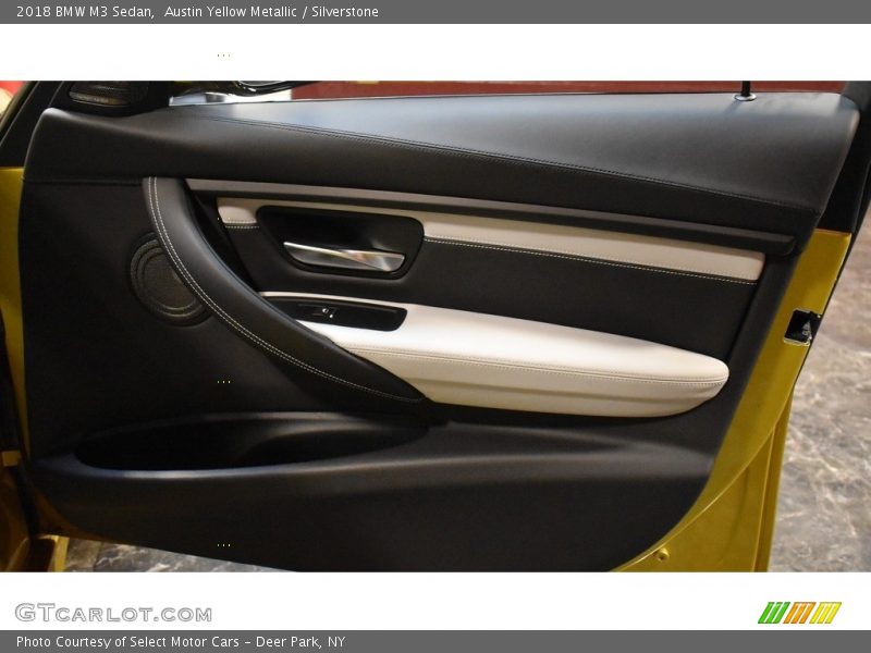 Austin Yellow Metallic / Silverstone 2018 BMW M3 Sedan