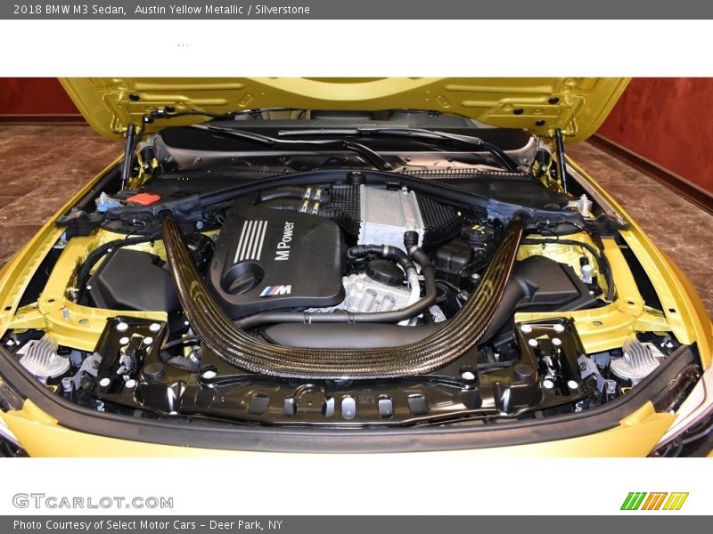 Austin Yellow Metallic / Silverstone 2018 BMW M3 Sedan