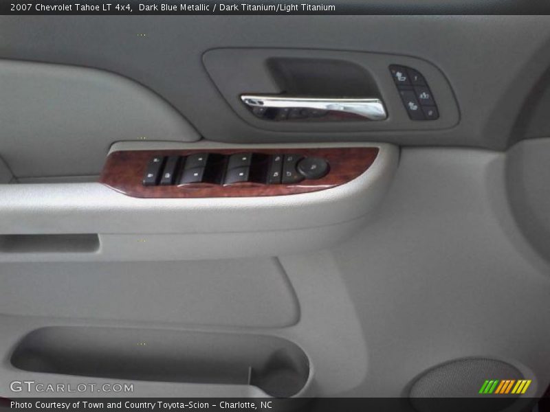 Dark Blue Metallic / Dark Titanium/Light Titanium 2007 Chevrolet Tahoe LT 4x4