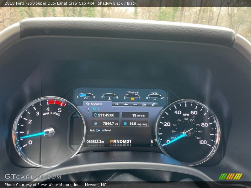 Shadow Black / Black 2018 Ford F250 Super Duty Lariat Crew Cab 4x4