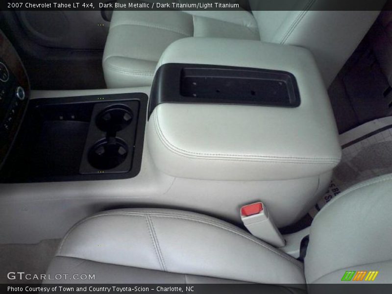 Dark Blue Metallic / Dark Titanium/Light Titanium 2007 Chevrolet Tahoe LT 4x4
