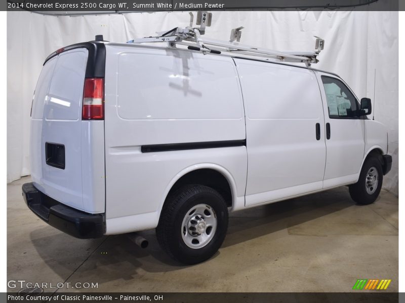 Summit White / Medium Pewter 2014 Chevrolet Express 2500 Cargo WT