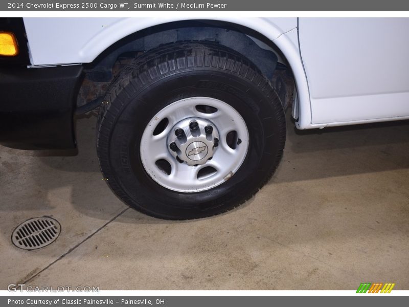 Summit White / Medium Pewter 2014 Chevrolet Express 2500 Cargo WT