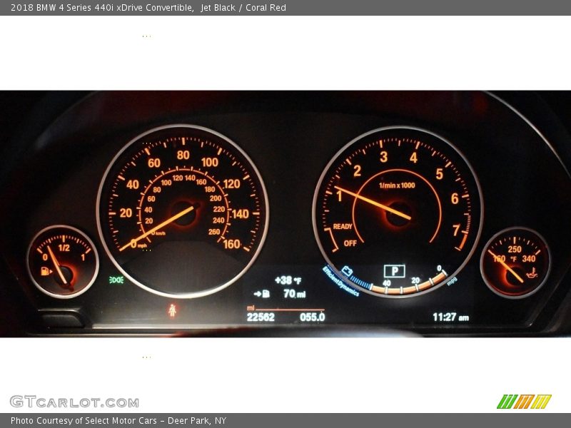  2018 4 Series 440i xDrive Convertible 440i xDrive Convertible Gauges