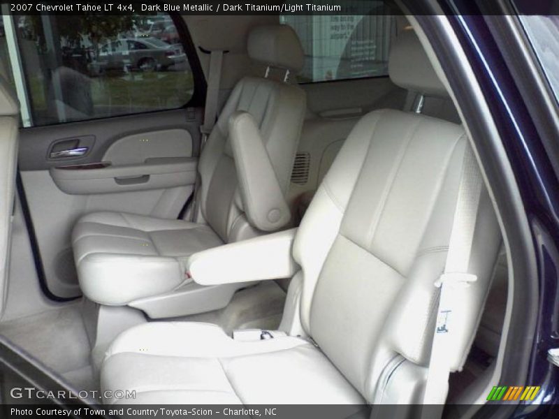 Dark Blue Metallic / Dark Titanium/Light Titanium 2007 Chevrolet Tahoe LT 4x4