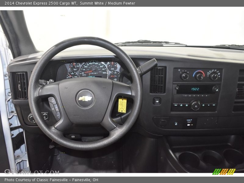Summit White / Medium Pewter 2014 Chevrolet Express 2500 Cargo WT