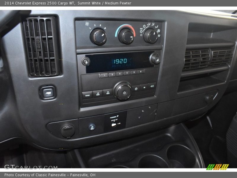 Summit White / Medium Pewter 2014 Chevrolet Express 2500 Cargo WT