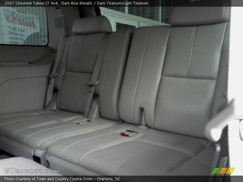 Dark Blue Metallic / Dark Titanium/Light Titanium 2007 Chevrolet Tahoe LT 4x4