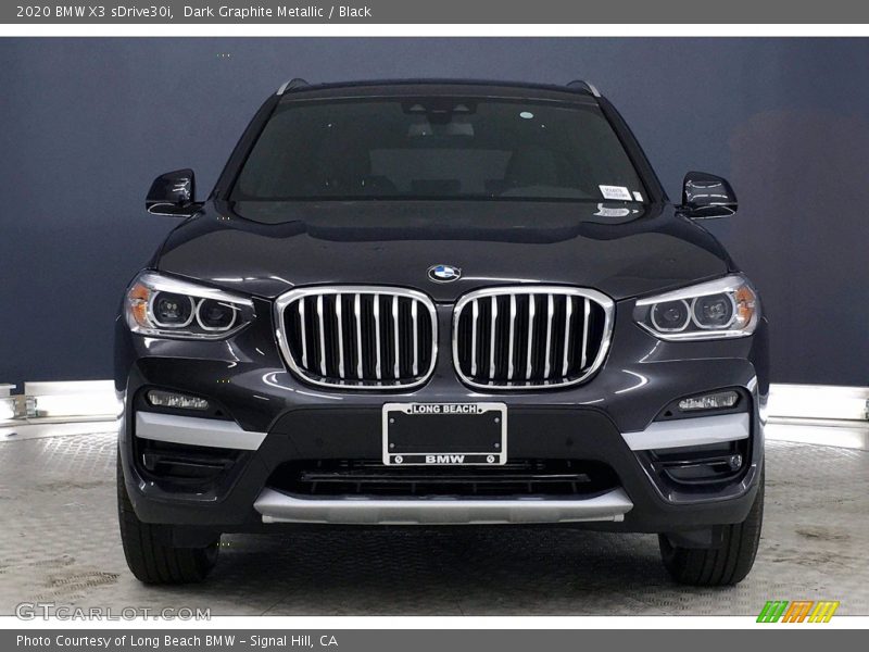 Dark Graphite Metallic / Black 2020 BMW X3 sDrive30i