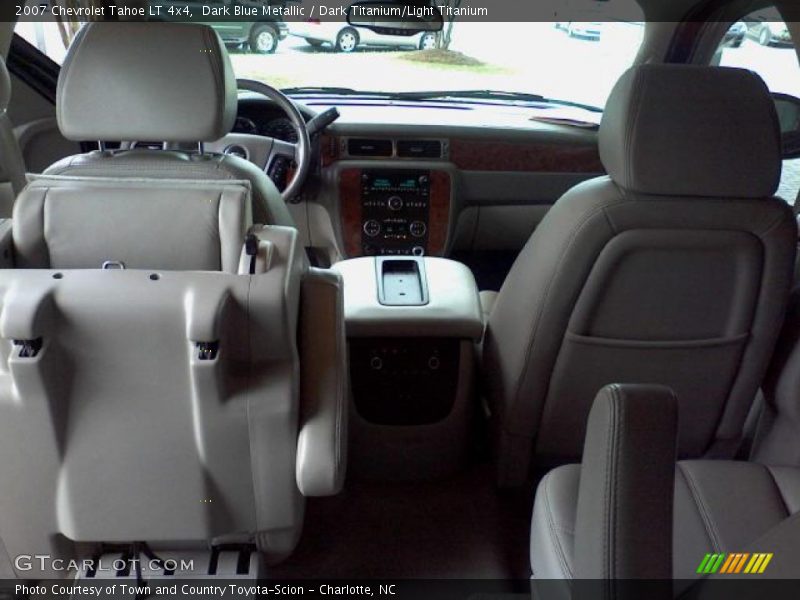 Dark Blue Metallic / Dark Titanium/Light Titanium 2007 Chevrolet Tahoe LT 4x4
