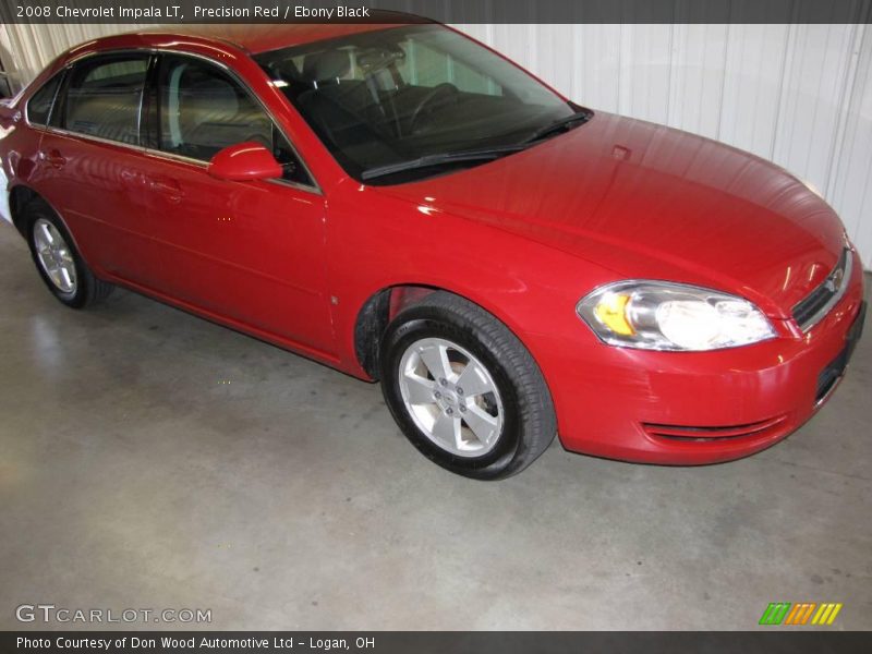 Precision Red / Ebony Black 2008 Chevrolet Impala LT