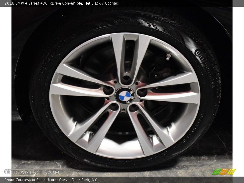 Jet Black / Cognac 2018 BMW 4 Series 430i xDrive Convertible
