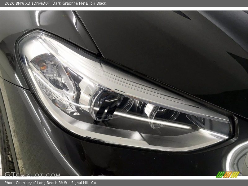 Dark Graphite Metallic / Black 2020 BMW X3 sDrive30i
