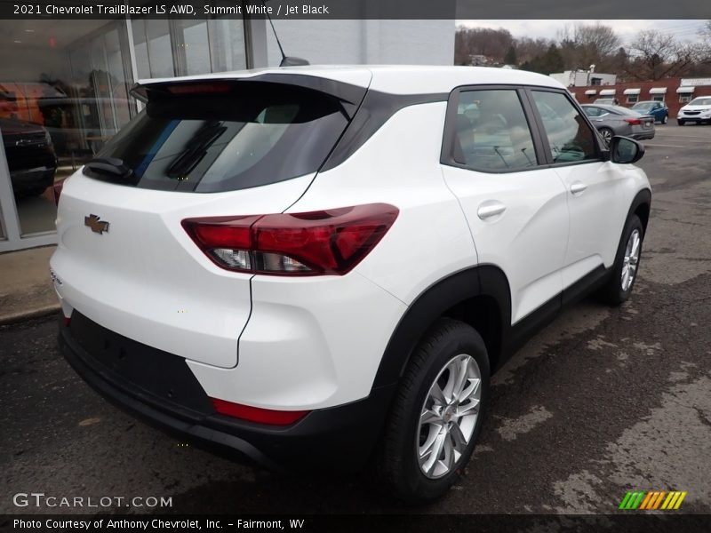 Summit White / Jet Black 2021 Chevrolet TrailBlazer LS AWD