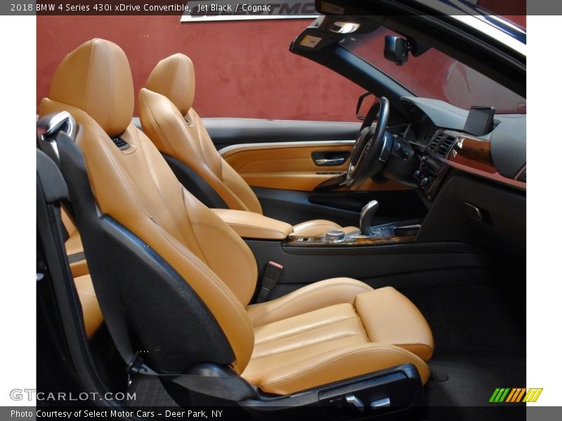 Jet Black / Cognac 2018 BMW 4 Series 430i xDrive Convertible