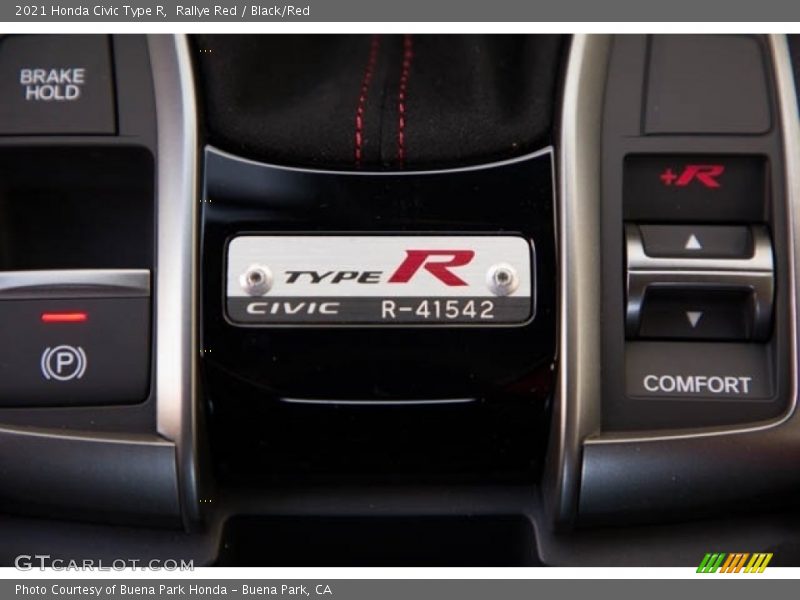 Rallye Red / Black/Red 2021 Honda Civic Type R