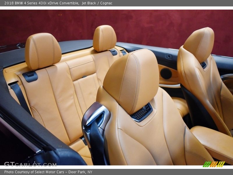 Jet Black / Cognac 2018 BMW 4 Series 430i xDrive Convertible
