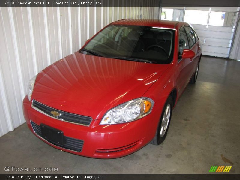 Precision Red / Ebony Black 2008 Chevrolet Impala LT