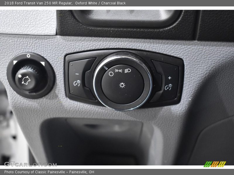 Controls of 2018 Transit Van 250 MR Regular