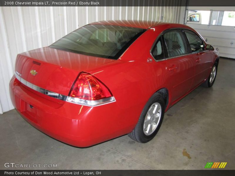Precision Red / Ebony Black 2008 Chevrolet Impala LT