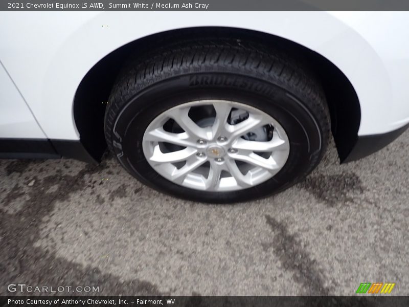 Summit White / Medium Ash Gray 2021 Chevrolet Equinox LS AWD