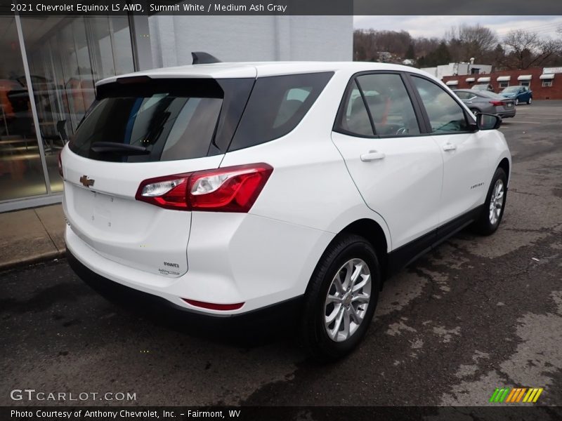 Summit White / Medium Ash Gray 2021 Chevrolet Equinox LS AWD