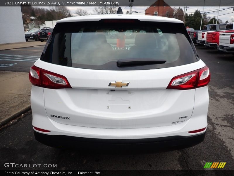 Summit White / Medium Ash Gray 2021 Chevrolet Equinox LS AWD