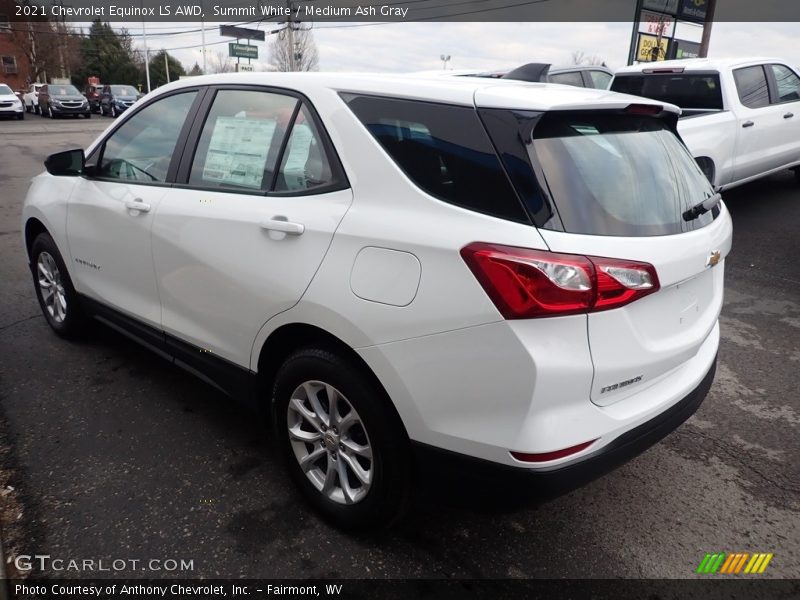 Summit White / Medium Ash Gray 2021 Chevrolet Equinox LS AWD