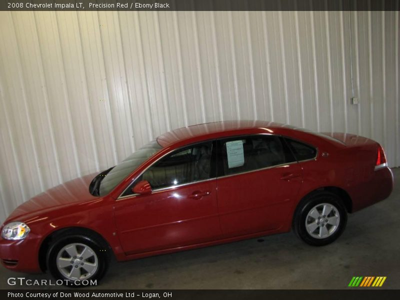 Precision Red / Ebony Black 2008 Chevrolet Impala LT
