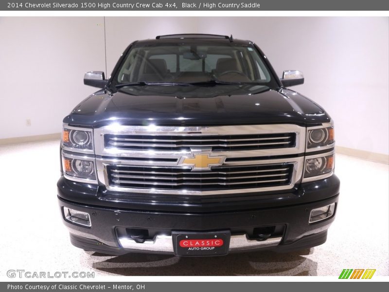 Black / High Country Saddle 2014 Chevrolet Silverado 1500 High Country Crew Cab 4x4