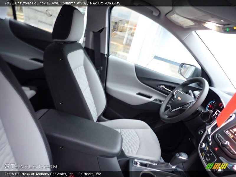 Summit White / Medium Ash Gray 2021 Chevrolet Equinox LS AWD
