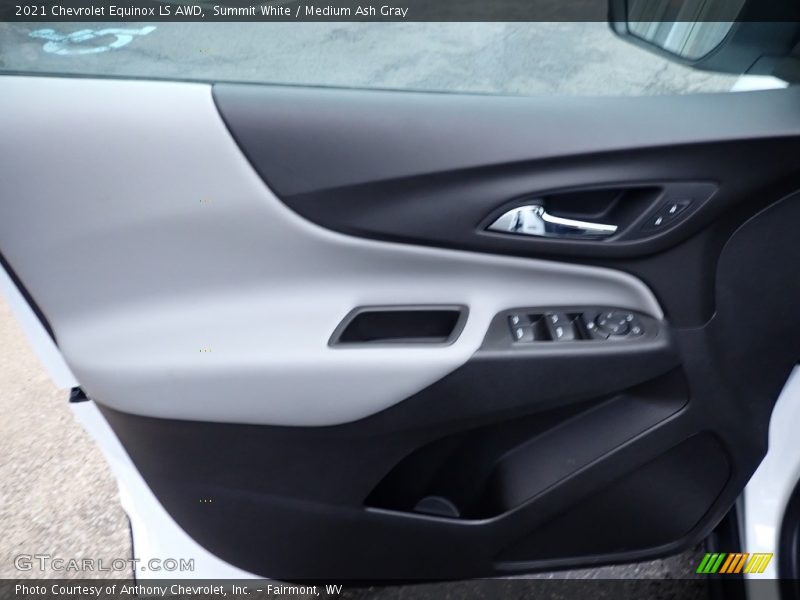 Summit White / Medium Ash Gray 2021 Chevrolet Equinox LS AWD