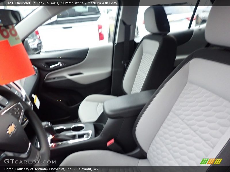 Summit White / Medium Ash Gray 2021 Chevrolet Equinox LS AWD