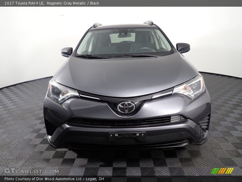 Magnetic Gray Metallic / Black 2017 Toyota RAV4 LE