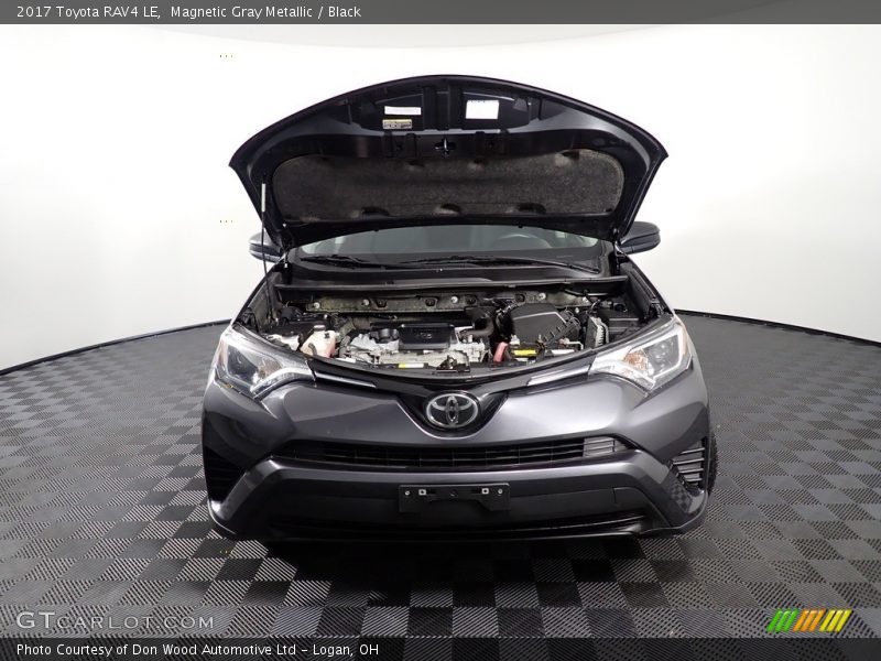 Magnetic Gray Metallic / Black 2017 Toyota RAV4 LE