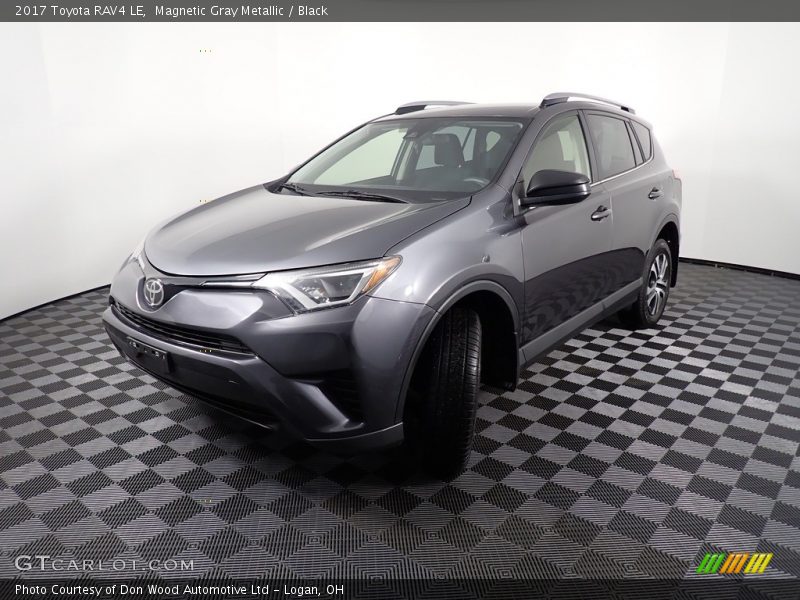 Magnetic Gray Metallic / Black 2017 Toyota RAV4 LE