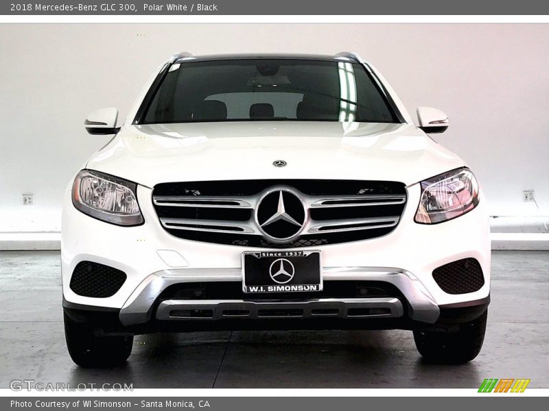 Polar White / Black 2018 Mercedes-Benz GLC 300