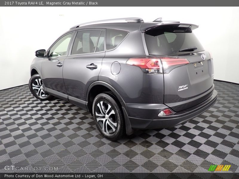 Magnetic Gray Metallic / Black 2017 Toyota RAV4 LE