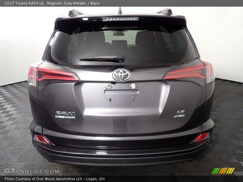 Magnetic Gray Metallic / Black 2017 Toyota RAV4 LE