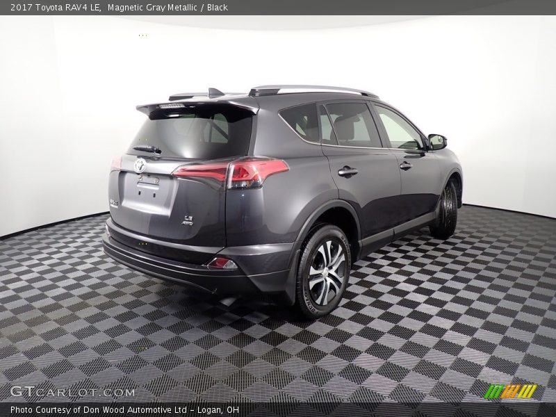 Magnetic Gray Metallic / Black 2017 Toyota RAV4 LE