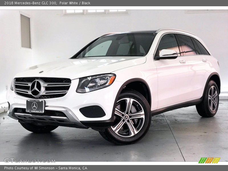 Polar White / Black 2018 Mercedes-Benz GLC 300