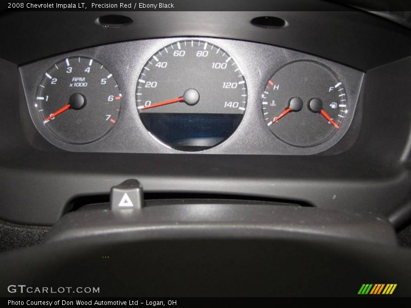 Precision Red / Ebony Black 2008 Chevrolet Impala LT