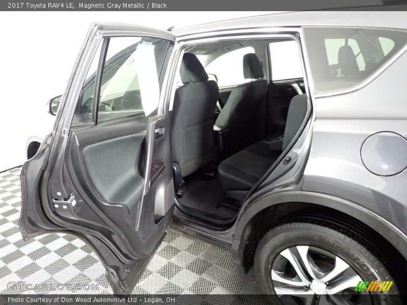 Magnetic Gray Metallic / Black 2017 Toyota RAV4 LE