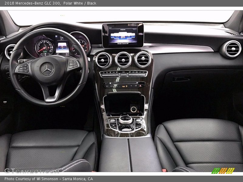 Polar White / Black 2018 Mercedes-Benz GLC 300