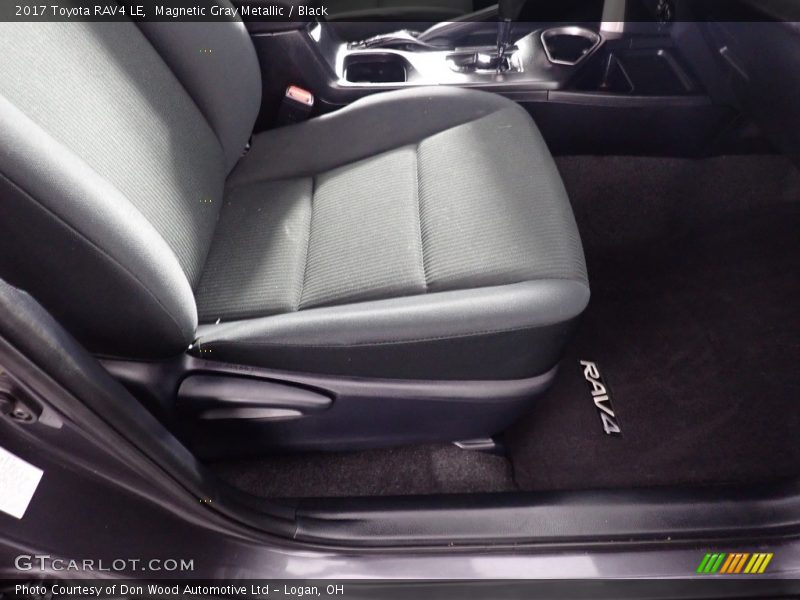Magnetic Gray Metallic / Black 2017 Toyota RAV4 LE