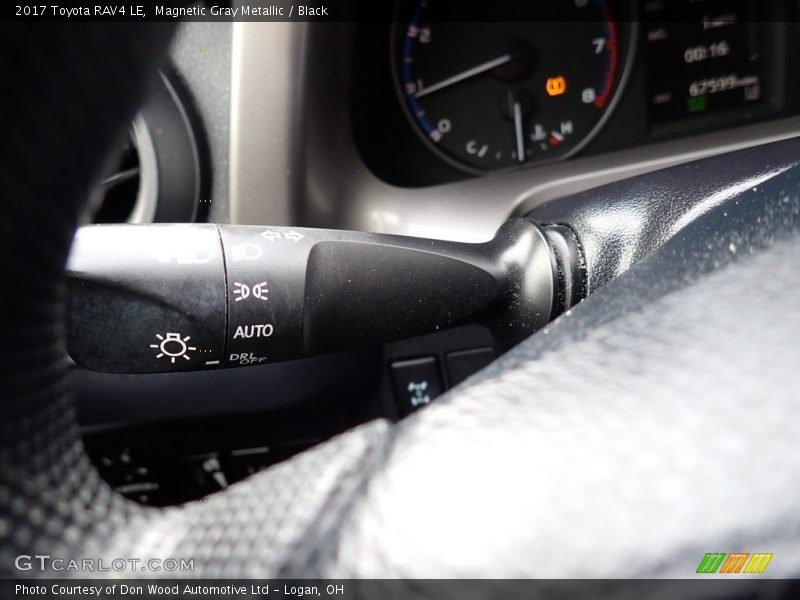 Magnetic Gray Metallic / Black 2017 Toyota RAV4 LE