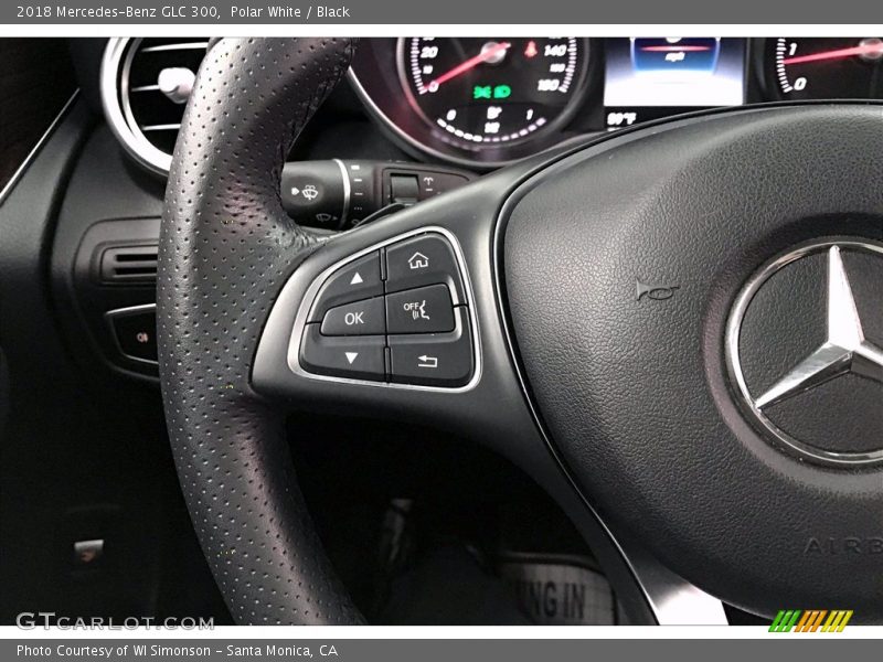 Polar White / Black 2018 Mercedes-Benz GLC 300